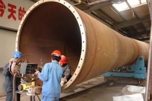 水電四局1.05億元中標180套風電塔筒制作項目