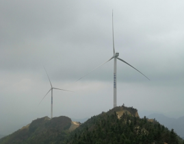 湖北金塘風(fēng)電場首批機組成功并網(wǎng)發(fā)電