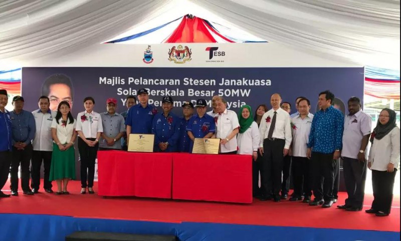 晶澳品質(zhì)又一實(shí)證！馬來西亞首個50MW大型地面光伏項(xiàng)目成功并網(wǎng)