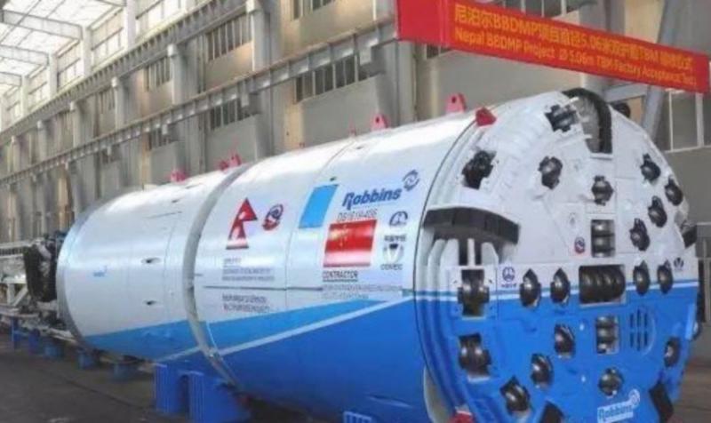 Bhairi Babi Divergence：完成工作的40％，約5公里的隧道隧道礦山