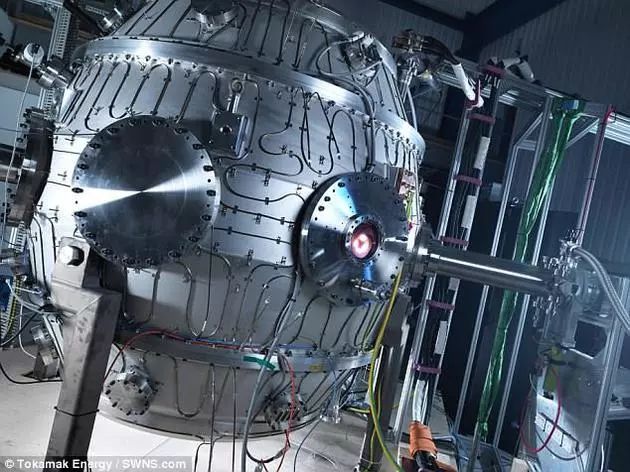 英國核聚變反應堆創下1500萬攝氏度紀錄 比太陽核心溫度還要高