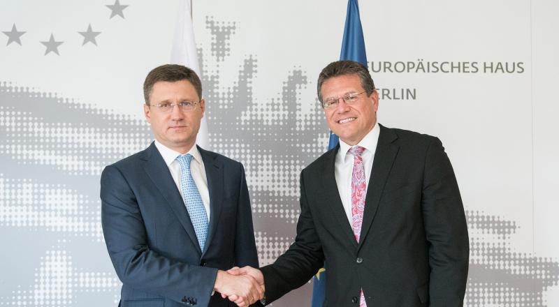 歐盟，俄羅斯，烏克蘭建立三邊天然氣談判