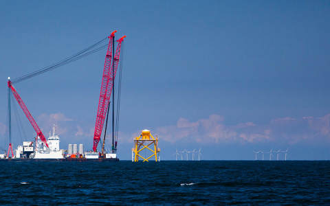 Aeolus開始在比利時最大的海上風電場工作