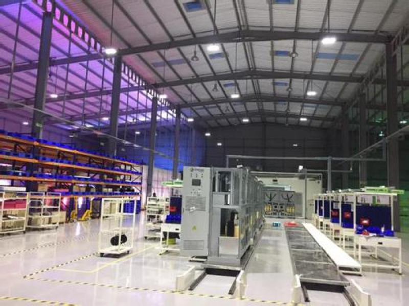 上能電氣首個海外光伏逆變器制造基地在印度投產