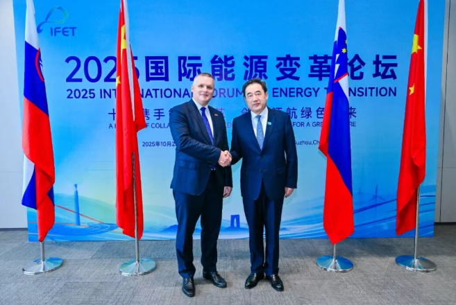 國(guó)家能源局主要負(fù)責(zé)人會(huì)見(jiàn)斯洛文尼亞環(huán)境、氣候和能源部部長(zhǎng)