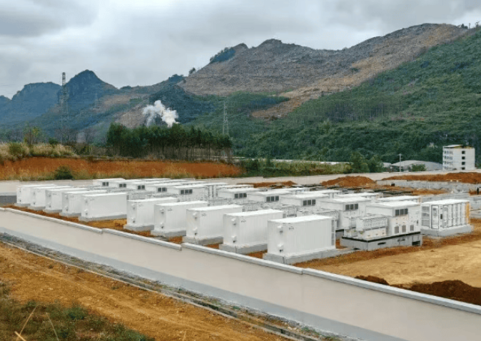 中國富仁能源廣西忻城200MW共享儲能項目設(shè)備安裝進入倒計時